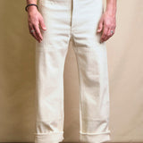 Ortega Pant | 13 Ounce Natural Herringbone