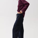 Sabrina Curved Utility Pants (Nautical)