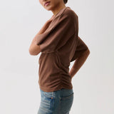 Veronica Kimono Sleeve Fitted Tee (Lindt)