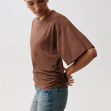 Veronica Kimono Sleeve Fitted Tee (Lindt)