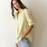 Jane Relaxed Cali Poplin (Lime Stripe)