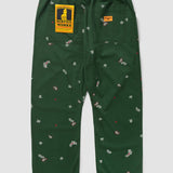 Paisley Chef Pant (Forest)