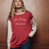 The Collectors Sports Tee (True Red w/ Cream Stitch)