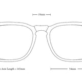 Wiley (Burlwood / Black Polarized)
