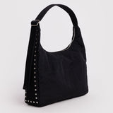 Nylon Shoulder Bag (Studs)