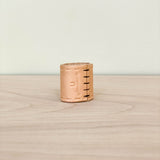 Leather studded bandana slide - dash