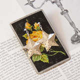 Vintage Silver Chunky Star Earrings