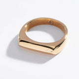 Tapered Bar Ring: Gold / 7