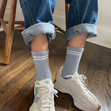 Boyfriend Socks (Navy)