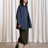Oversized Shirt Jacket (Denim)