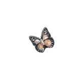 Mini Monarch Claw Hair Clip (Orange)