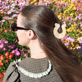 Good Luck Horseshoe Claw Hair Clip