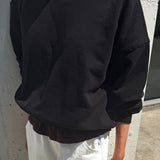 French Terry Core Sweatshirt (Black)