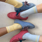 Boyfriend Socks (Pastel Sky)