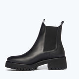 Brooke Rain Resistant Boot (Black Calf)