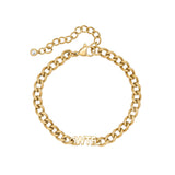 WTF Bracelet (18K Gold Plated)