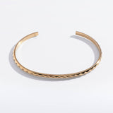 Pyramid Spike Cuff Bracelet: Wide