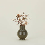 Essential Ceramic Vase (Olive/Small)