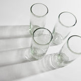 Handblown Mexican Highball Glasses (Clear)