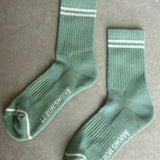 Boyfriend Socks (Pastel Sky)