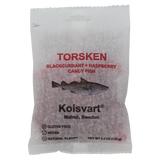 Raspberry and Blackcurrant Swedish Fish - 4.2oz (120gm)