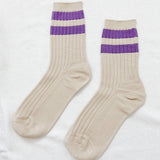 Her Socks (Varsity/Ube)