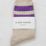 Her Socks (Varsity/Ube)