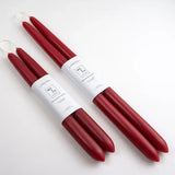 100% Beeswax Dipped Taper Candles | All Natural, Handmade (Eucalyptus / Standard 10" Long)