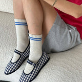 Boyfriend Socks (Pastel Sky)