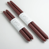 100% Beeswax Dipped Taper Candles | All Natural, Handmade (Eucalyptus / Standard 10" Long)