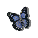 Hand-painted Monarch Butterfly Claw Hair Clip (Orange)