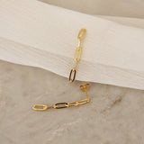 Zoey Earrings: Gold