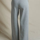 Mikos Travel Wide Leg Pants (Heather Grey)