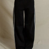 Mikos Travel Wide Leg Pants (True Black)