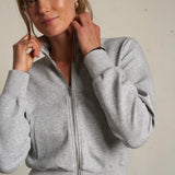 Milana Travel Track Jacket (Heather Grey)