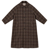 New Trench (Taupe Multi Color Plaid)