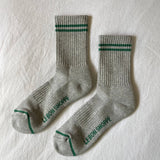 Boyfriend Socks (Lt. Grey)